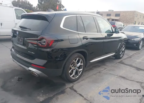 2023 BMW X3 xDrive30I z USA, uszkodzony, nr VIN 5UX53DP01P9R59728